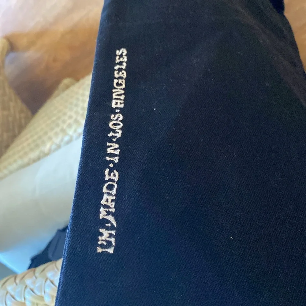 MENS ADAPTATION BLACK JEANS SIZE 34 MADE IN LOS ANGELES USA🇺🇸🖤👖